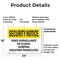 Signmission Video Surveillance No Illegal Dumping Violators OSHA Security Notice Sign, Plastic, 24inx18in, 2PK OS-2PACK-SN-P-1824-L-11691 - alternate 5